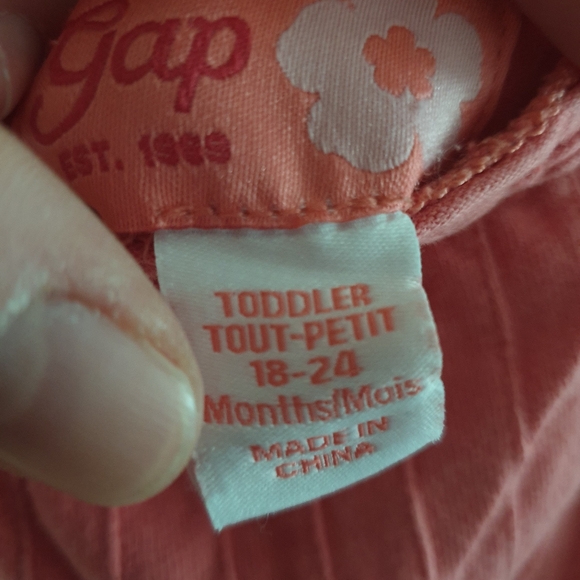 Gap Baby Dress with bottoms. - Picture 4 of 4